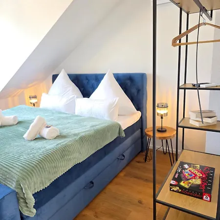 شقة Design I 1-Zimmer-Apartments I Klimaanlage I Boxspring I Parkplatz *
