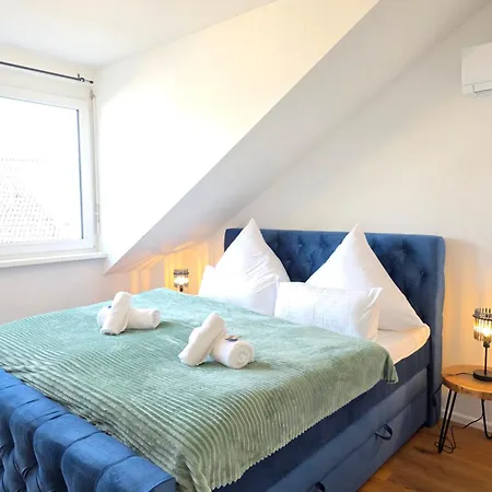 Design I 1-Zimmer-Apartments I Klimaanlage I Boxspring I Parkplatz شقة فايل أم راين