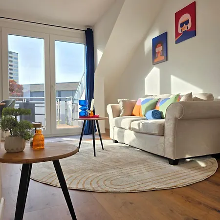 Design I 1-Zimmer-Apartments I Klimaanlage I Boxspring I Parkplatz