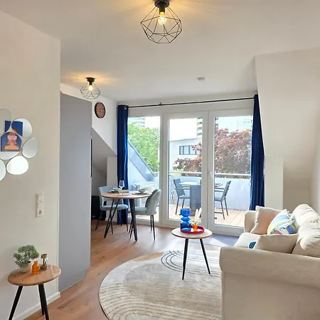 شقة Design-apartments I Klimaanlage I Boxspring I Nespresso I Parklplatz