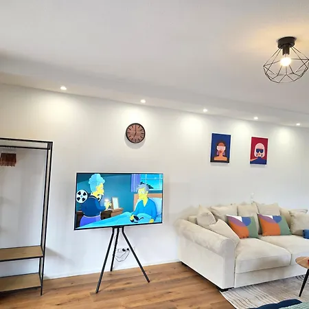 Apartament Design-apartments I Klimaanlage I Boxspring I Nespresso I Parklplatz