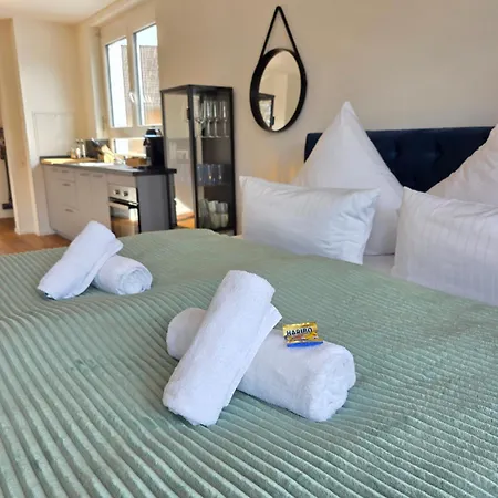 شقة Design I 1-Zimmer-Apartments I Klimaanlage I Boxspring I Parkplatz فايل أم راين
