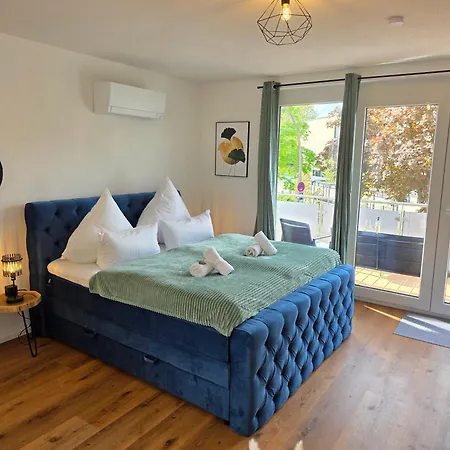 Design I 1-Zimmer-Apartments I Klimaanlage I Boxspring I Parkplatz شقة *