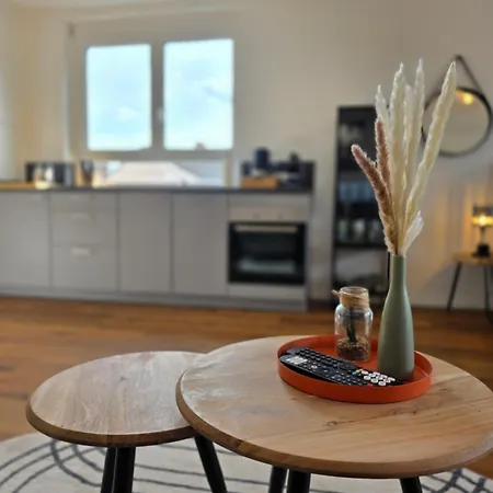 Design I 1-Zimmer-Apartments I Klimaanlage I Boxspring I Parkplatz فايل أم راين