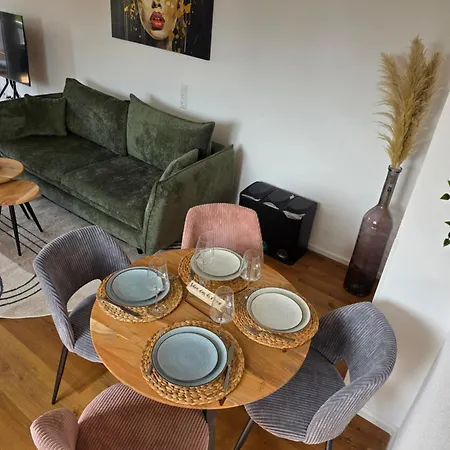 شقة Design I 1-Zimmer-Apartments I Klimaanlage I Boxspring I Parkplatz *